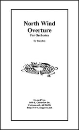 North Wind Overture Orchestra sheet music cover